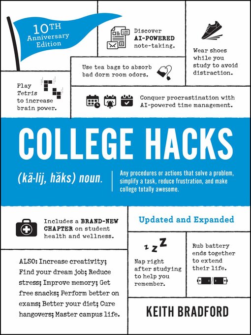 Title details for College Hacks by Keith Bradford - Available